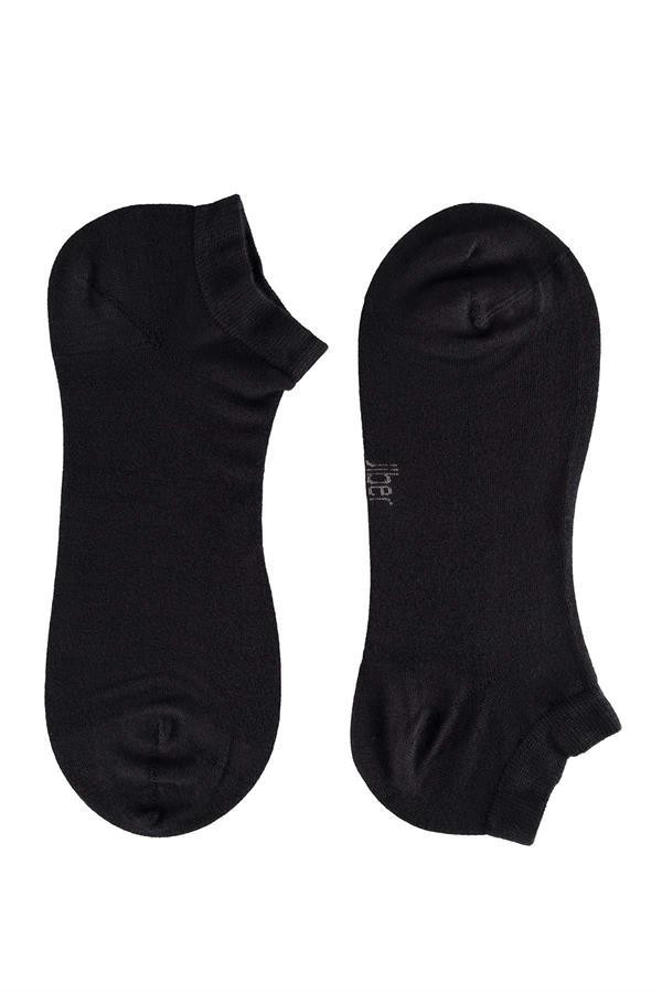 Erkek 12li Modal Patik Çorap 6100 Füme  JBR6100.0012