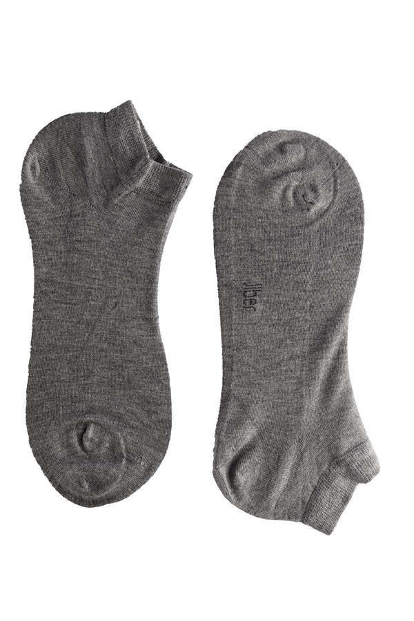 Erkek 12li Modal Patik Çorap 6100 GRİMELANJ  JBR6100.0012