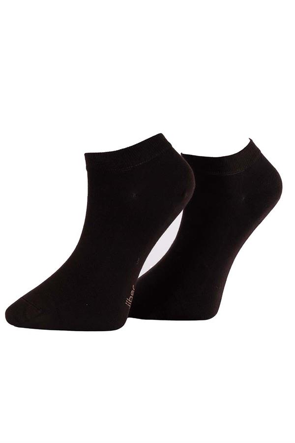 Erkek 12li Modal Patik Çorap 6100 Kahverengi  JBR6100.0012