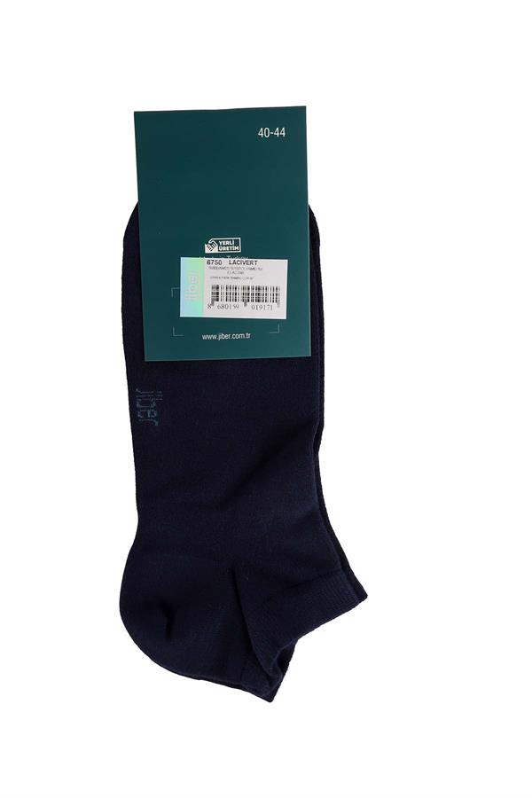 Erkek 12li Bambu Patik Çorap 6750 Lacivert  JBR6750.0012