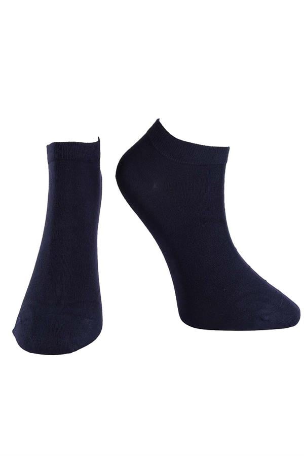 Erkek 12li Bambu Patik Çorap 6750 Lacivert  JBR6750.0012