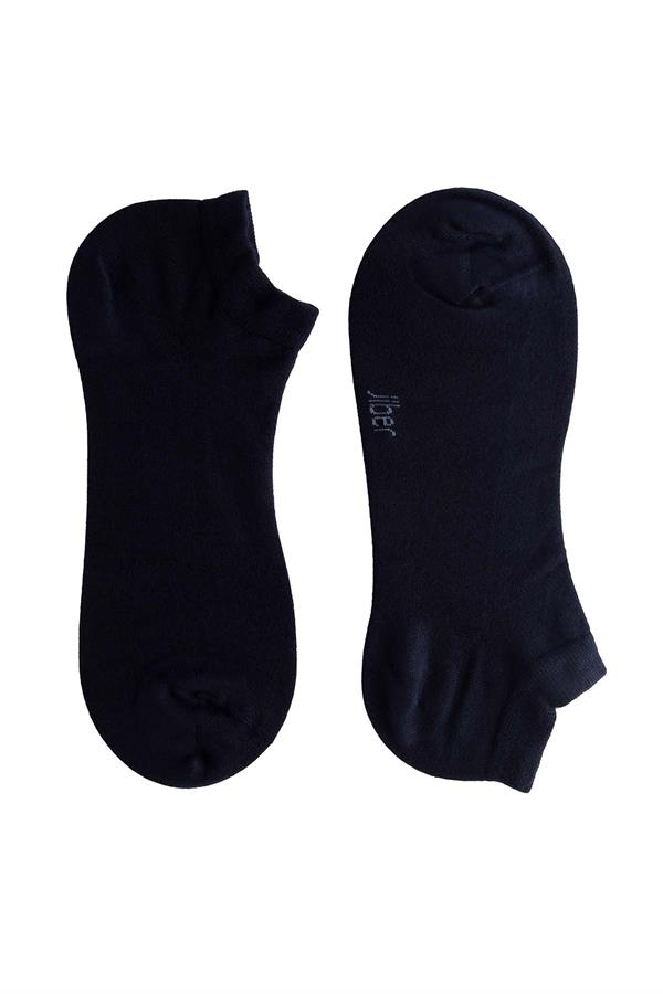 Erkek 12li Modal Patik Çorap 6100 Lacivert  JBR6100.0012