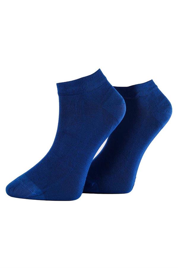 Erkek 12li Modal Patik Çorap 6100 Saks Mavisi  JBR6100.0012