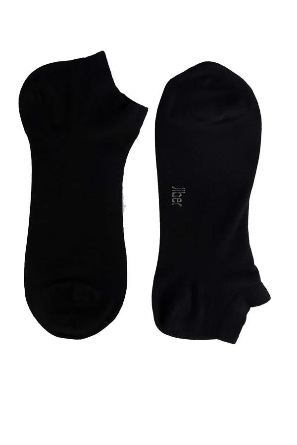 Erkek 12li Bambu Patik Çorap 6750 SİYAH  JBR6750.0012
