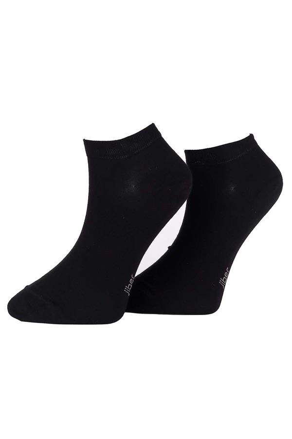 Erkek 12li Bambu Patik Çorap 6750 SİYAH  JBR6750.0012