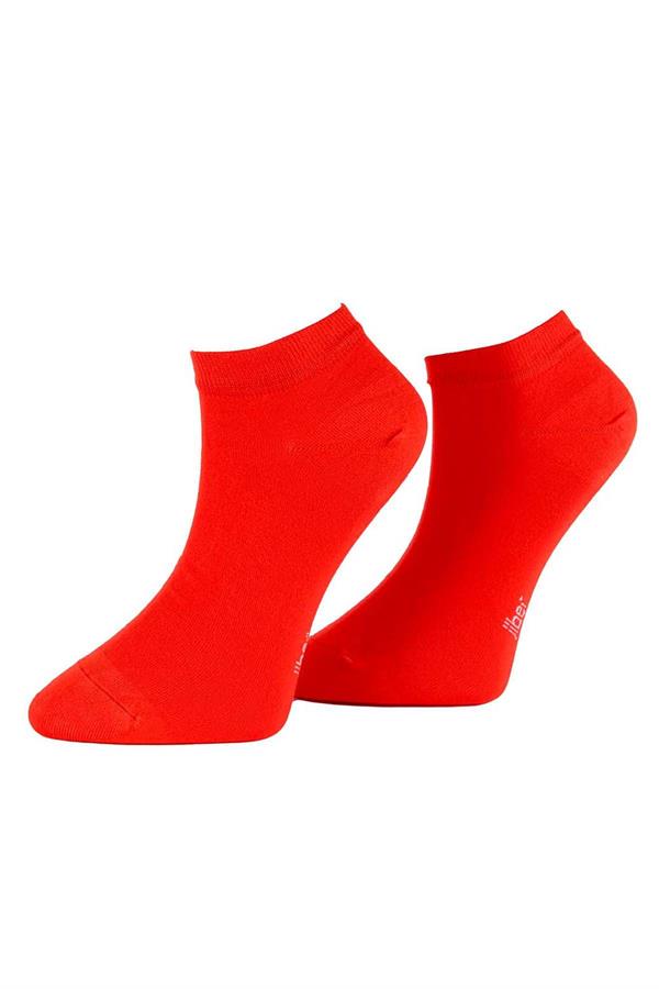 Erkek 12li Bambu Patik Çorap 6750 Turuncu  JBR6750.0012