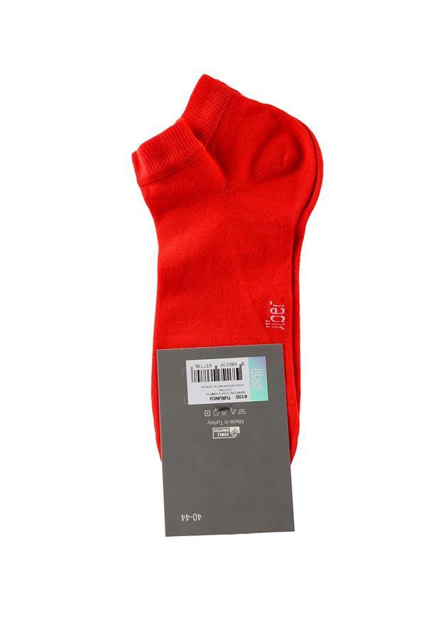 Erkek 12li Modal Patik Çorap 6100 Turuncu  JBR6100.0012
