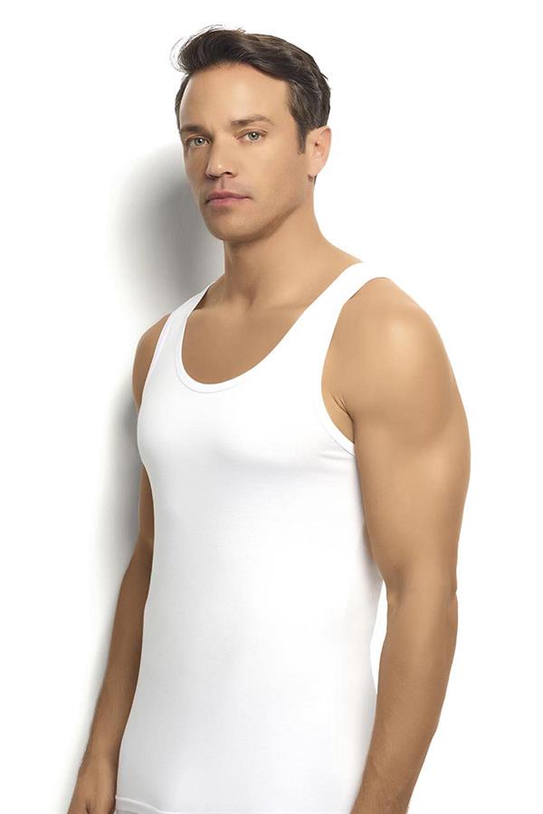 Erkek 2li Bambu Atlet 281 BEYAZ  JBR281.0000001