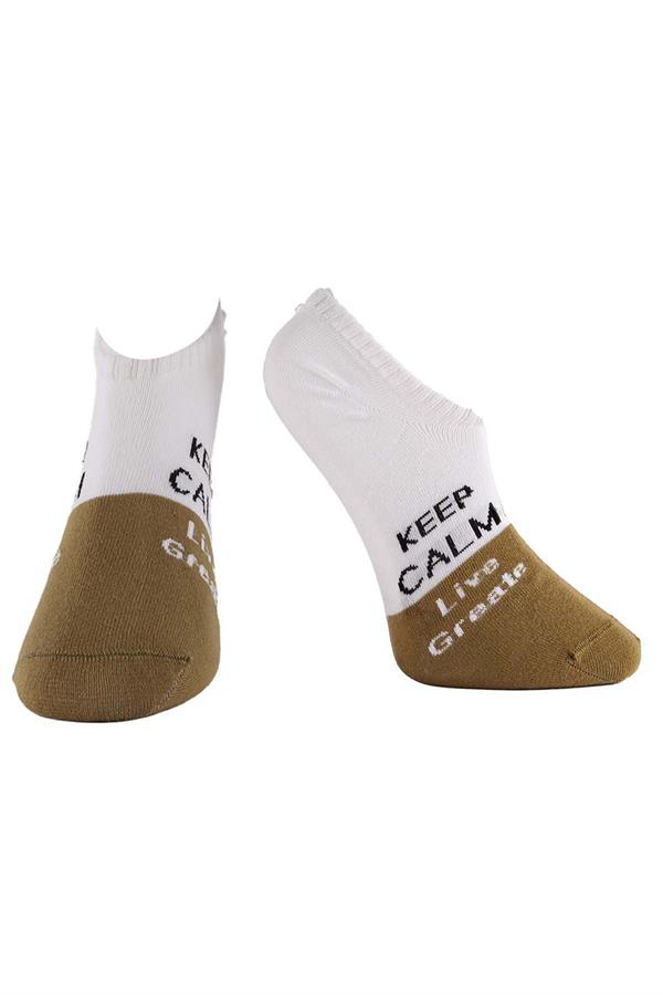 Erkek 4lü Sneaker Çorap Karışık Renkler 7706