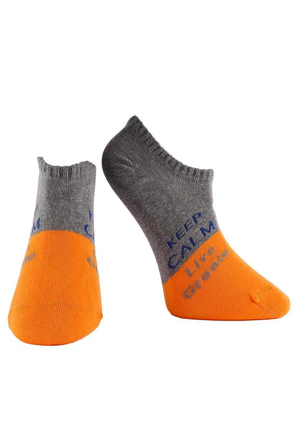 Erkek 4lü Sneaker Çorap Karışık Renkler 7706