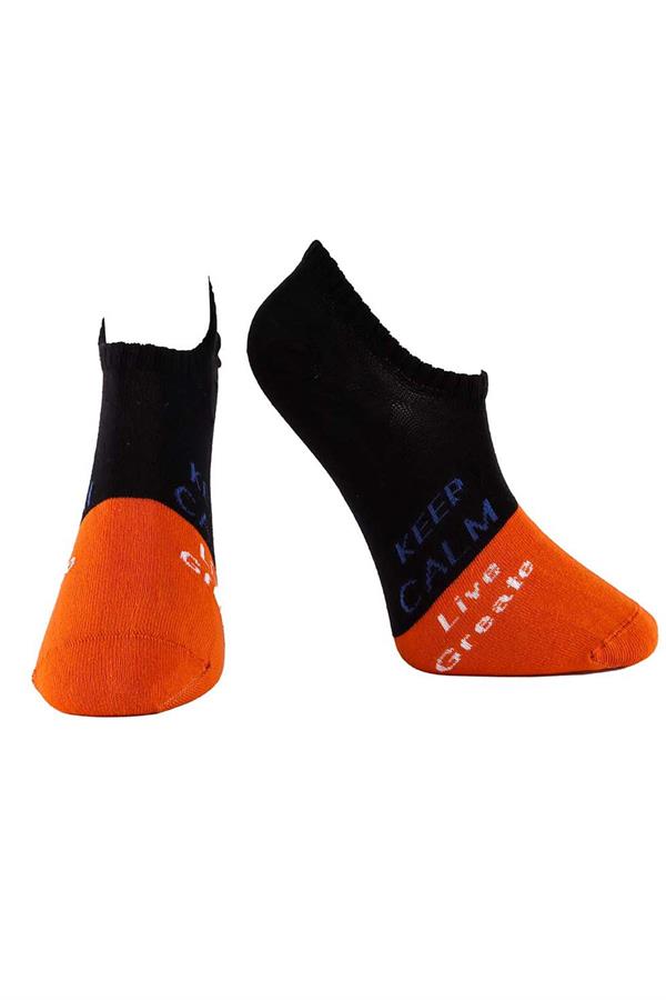 Erkek 4lü Sneaker Çorap Karışık Renkler 7706