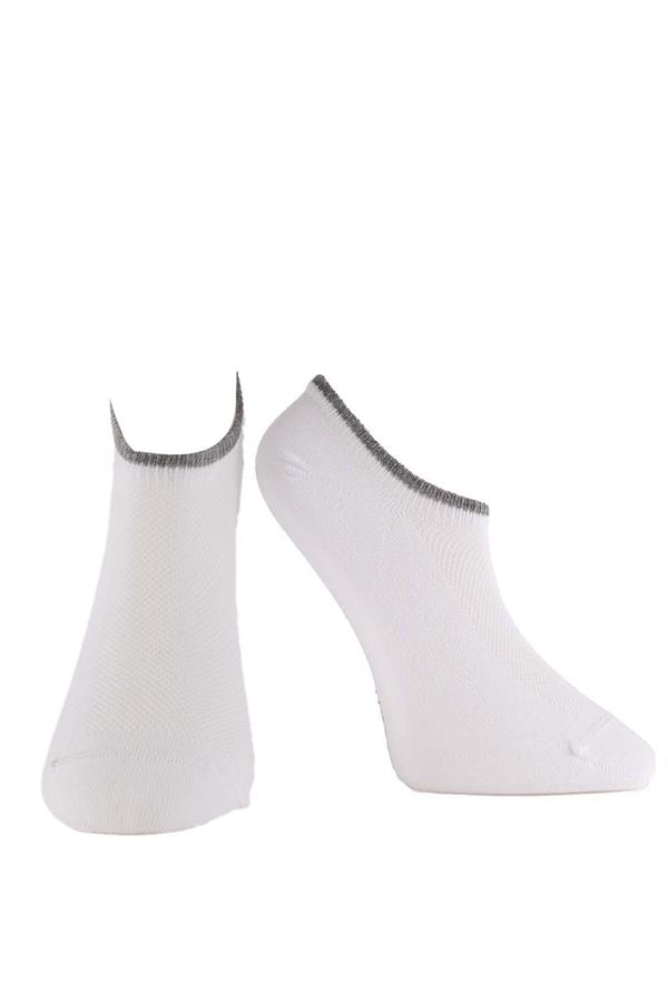 Erkek 4lü Sneaker Çorap Karışık Renkler 7708