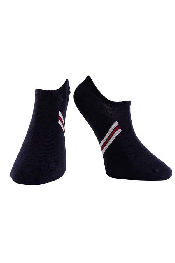 Erkek 4lü Sneaker Çorap Karışık Renkler 7709