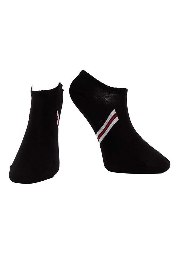 Erkek 4lü Sneaker Çorap Karışık Renkler 7709