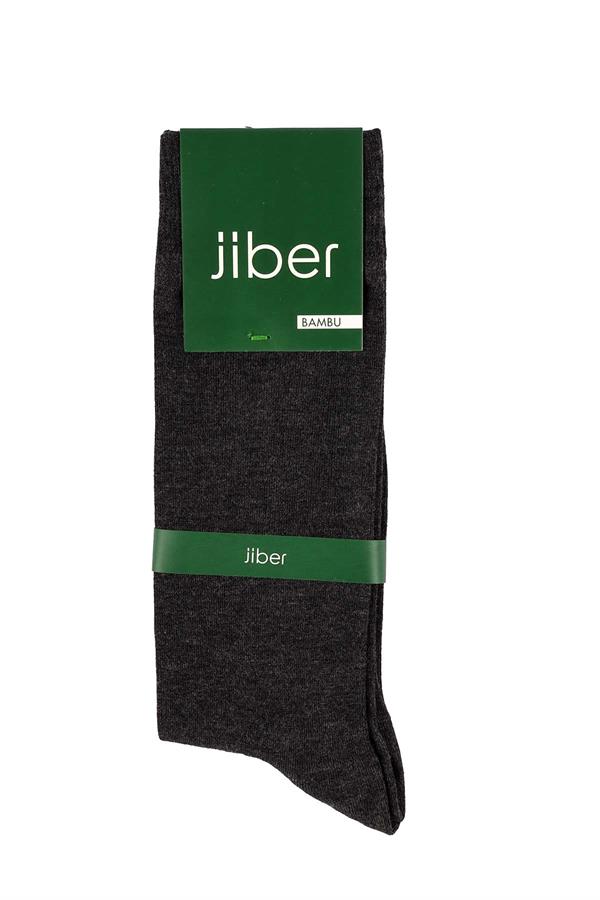 Erkek 6lı Likralı Bambu Uzun Çorap 5600 Antrasit  JBR5600.006