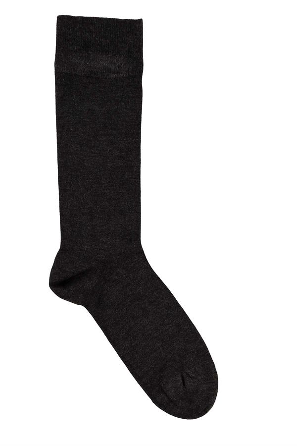 Erkek 6lı Likralı Bambu Uzun Çorap 5600 Antrasit  JBR5600.006