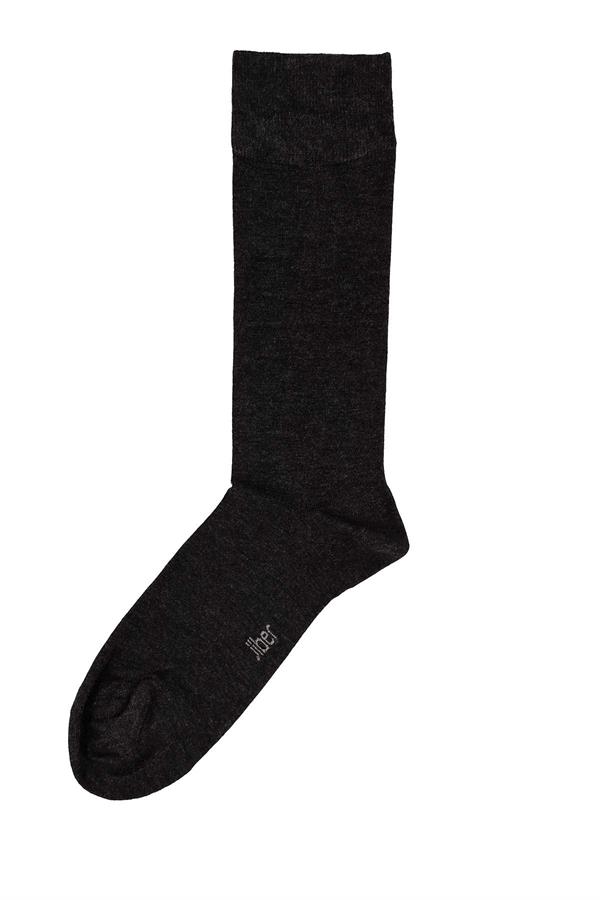 Erkek 6lı Likralı Bambu Uzun Çorap 5600 Antrasit  JBR5600.006