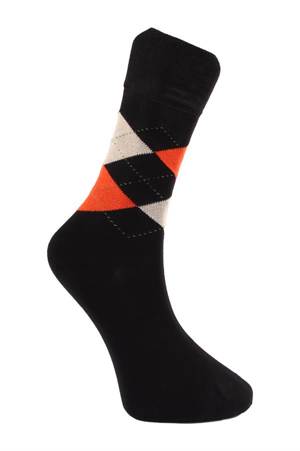 Erkek 6lı Asorti Bambu Likralı Soket Çorap 5622 Asorti  JBR5622.000001