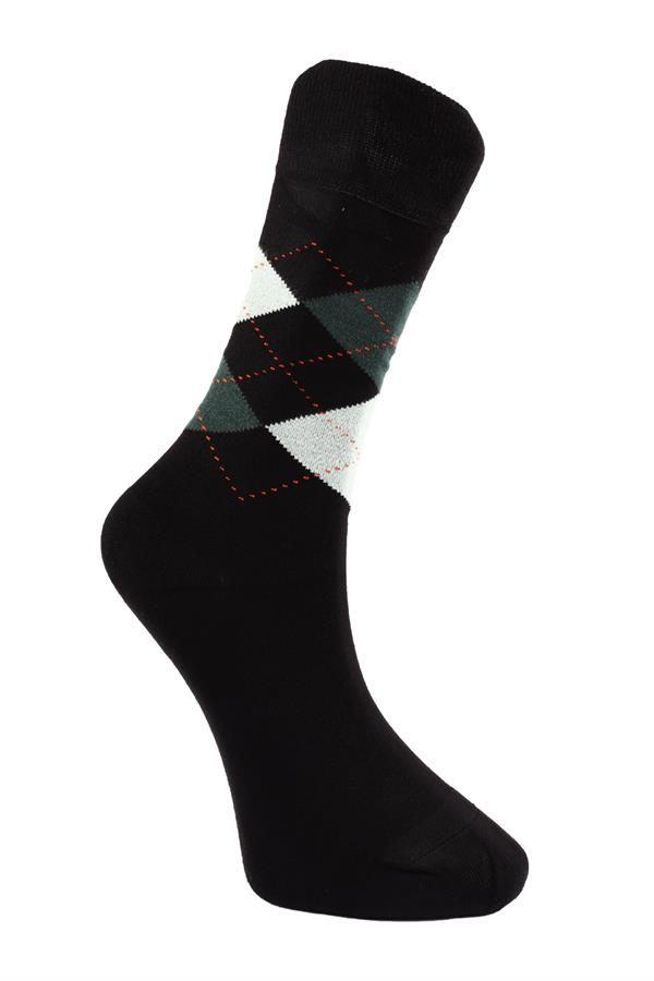 Erkek 6lı Asorti Bambu Likralı Soket Çorap 5622 Asorti  JBR5622.000001