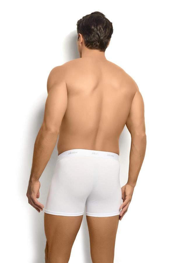 Erkek 6lı Modal Pamuklu Boxer 321 BEYAZ  JBR0321.006