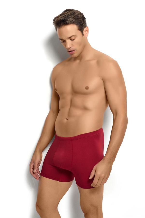 Erkek 6lı Bambu Boxer 278 Bordo  JBR278.0000006