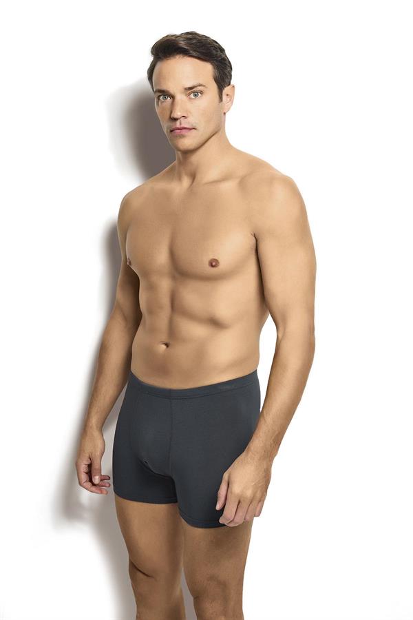 Erkek 6lı Bambu Boxer 278 Füme  JBR278.0000006