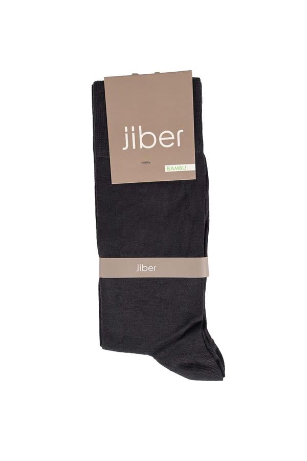 Erkek 6lı Bambu Uzun Çorap 5500 Füme  JBR5500.006