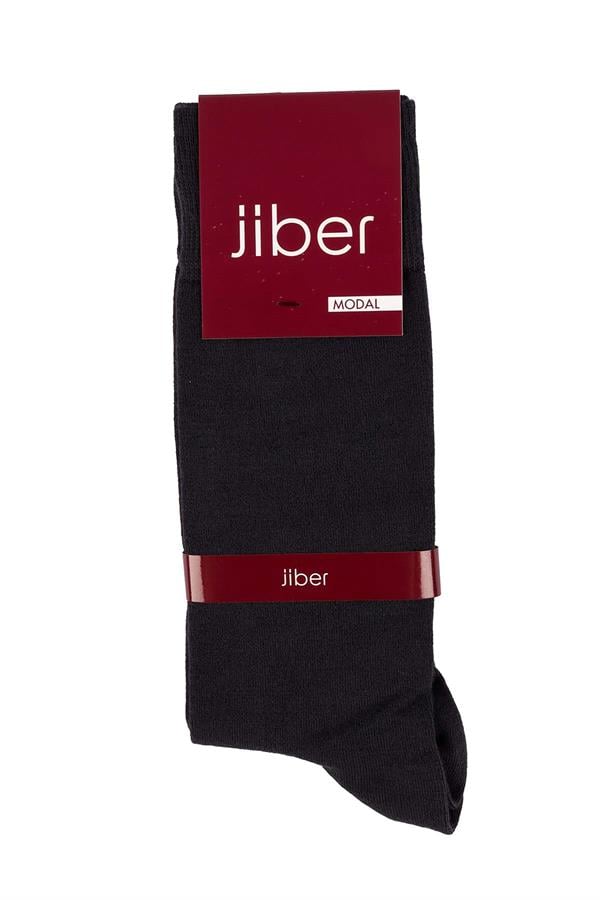 Erkek 6lı Likralı Modal Uzun Çorap 5200 Füme  JBR5200.006