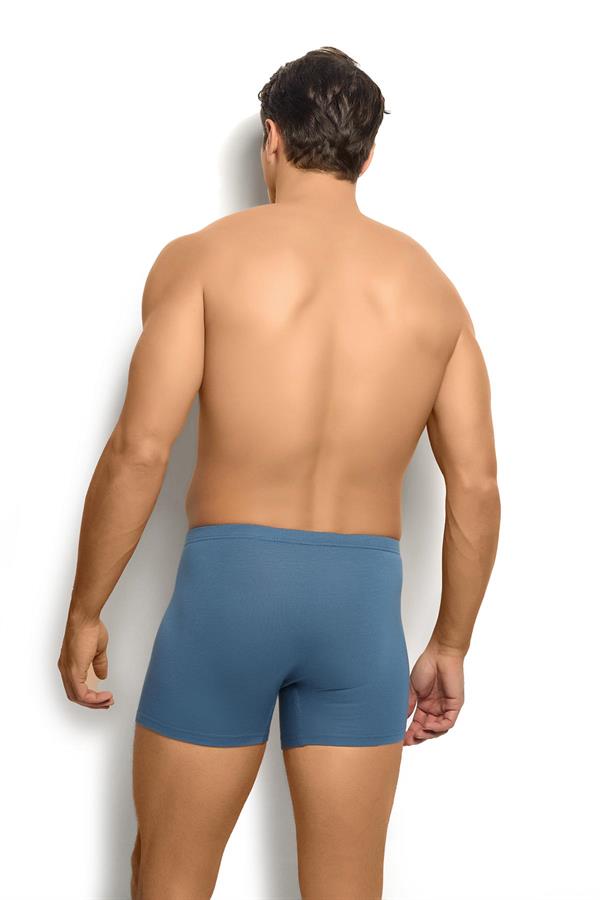 Erkek 6lı Bambu Boxer 278 İndigo  JBR278.0000006