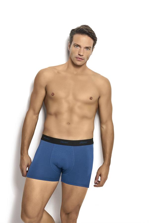 Erkek 6lı Modal Pamuklu Boxer 321 İndigo  JBR0321.006