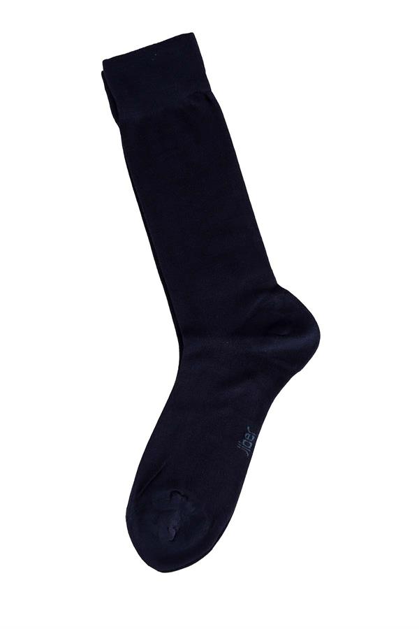 Erkek 6lı Bambu Uzun Çorap 5500 Lacivert  JBR5500.006