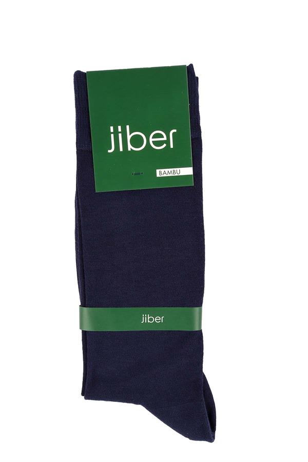 Erkek 6lı Likralı Bambu Uzun Çorap 5600 Lacivert  JBR5600.006