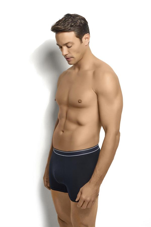 Erkek 6lı Likralı Boxer 277 Lacivert  JBR277.0000006