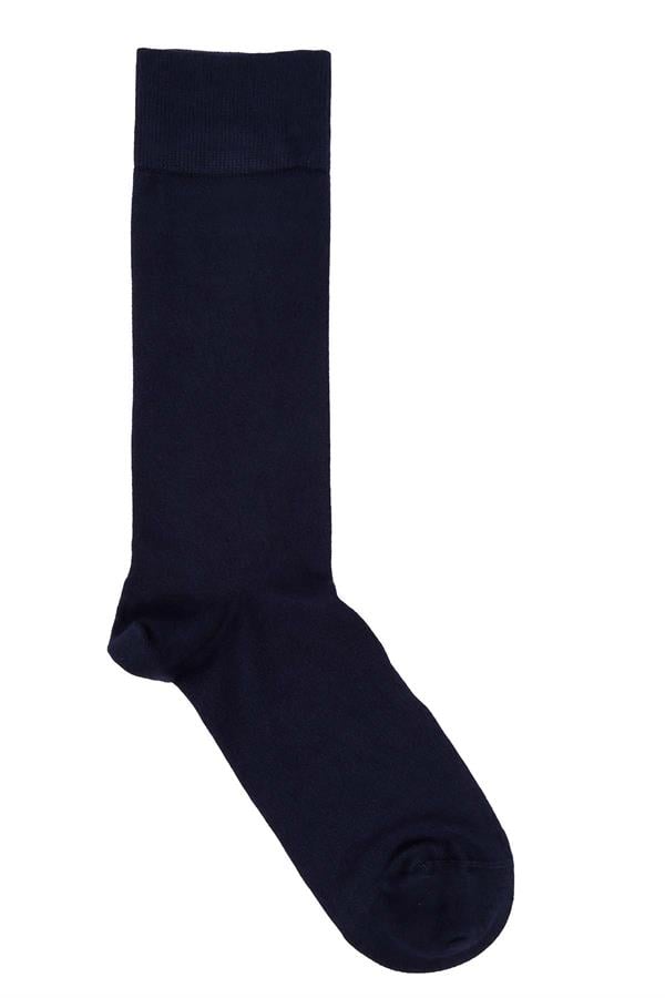 Erkek 6lı Likralı Modal Uzun Çorap 5200 Lacivert  JBR5200.006