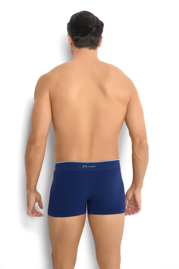 Erkek 6lı Lacivert Mikrofiber Dikişsiz Boxer 276