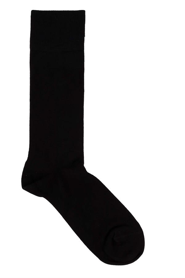 Erkek 6lı Likralı Modal Uzun Çorap 5200 SİYAH  JBR5200.006