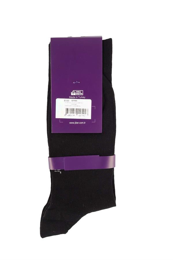 Erkek 6lı Modal Uzun Çorap 5100 SİYAH  JBR5100.006