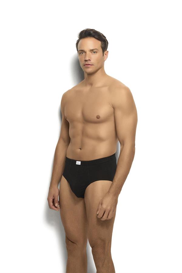 Erkek 6lı Slip Külot 129 SİYAH  JBR129.0006