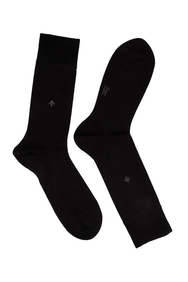 Erkek 6lı Soket Modal Çorap 5125 SİYAH  JBR5125.000006