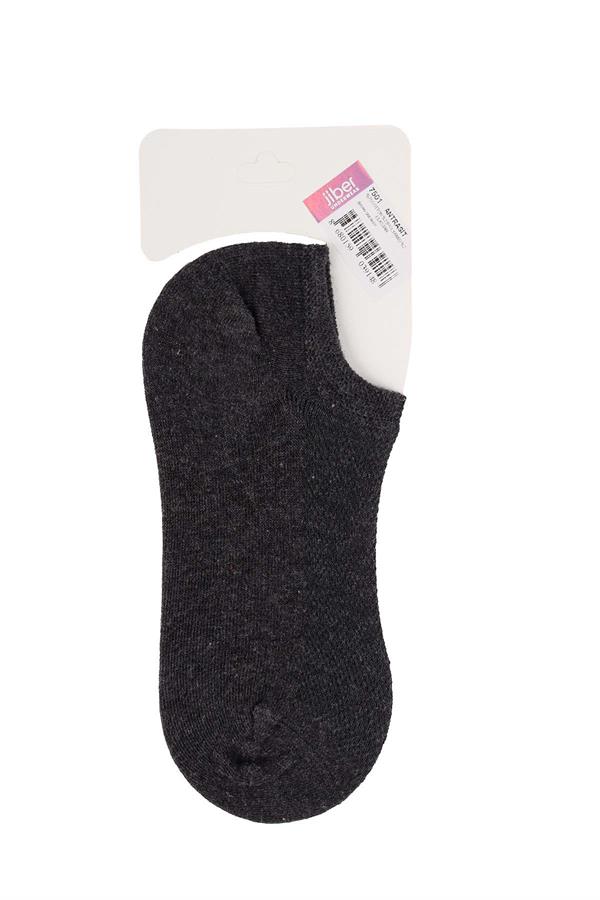 Erkek Antrasit Bambu Sneaker Çorap 7051