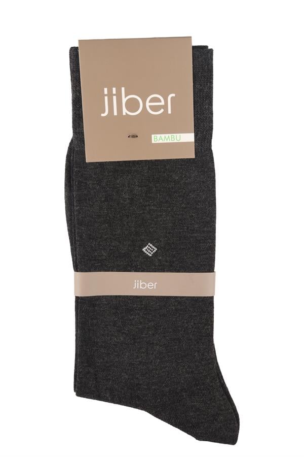 Erkek Antrasit Bambu Soket Çorap 5534