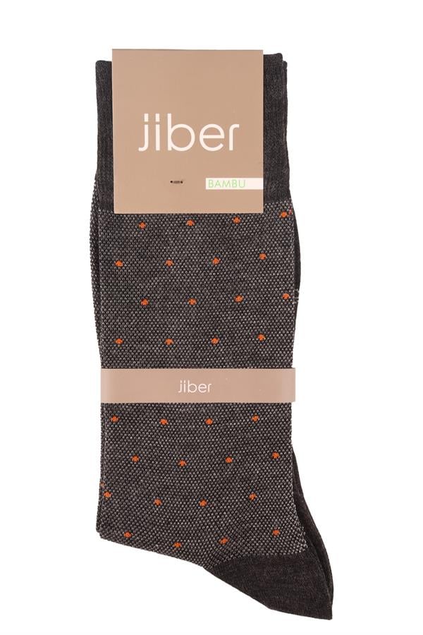 Erkek Antrasit Bambu Soket Çorap 5535