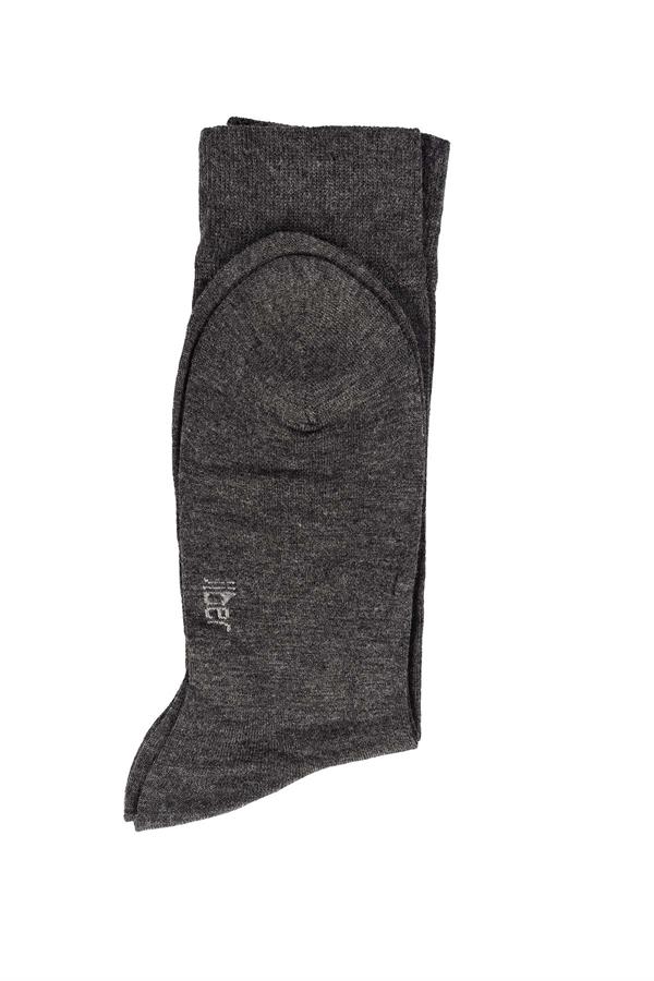 Erkek Antrasit Bambu Soket Çorap 5500