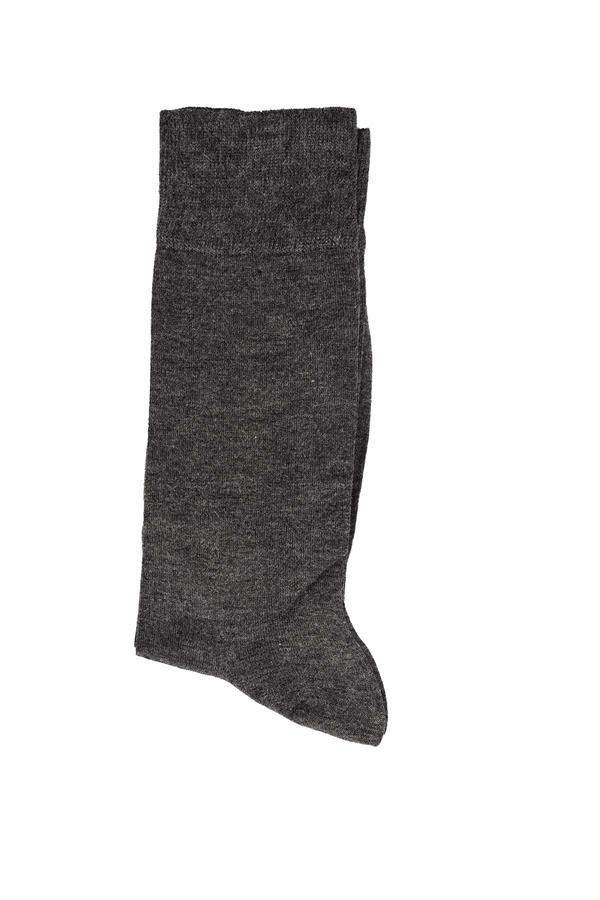 Erkek Antrasit Bambu Soket Çorap 5500