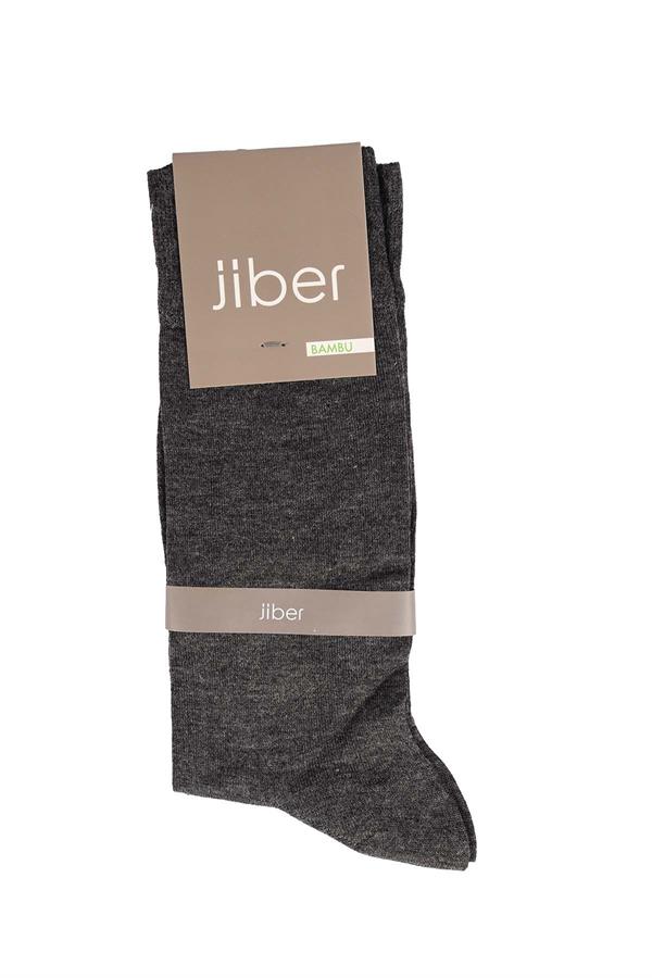 Erkek Antrasit Bambu Soket Çorap 5500
