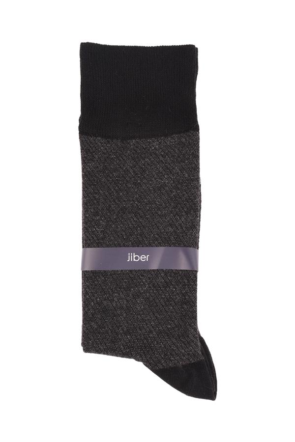 Erkek Likralı Soket Modal Çorap 5218 Antrasit  JBR5218.000001
