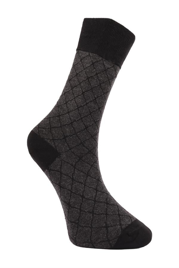 Erkek Likralı Modal Soket Çorap 5219 Antrasit  JBR5219.000001