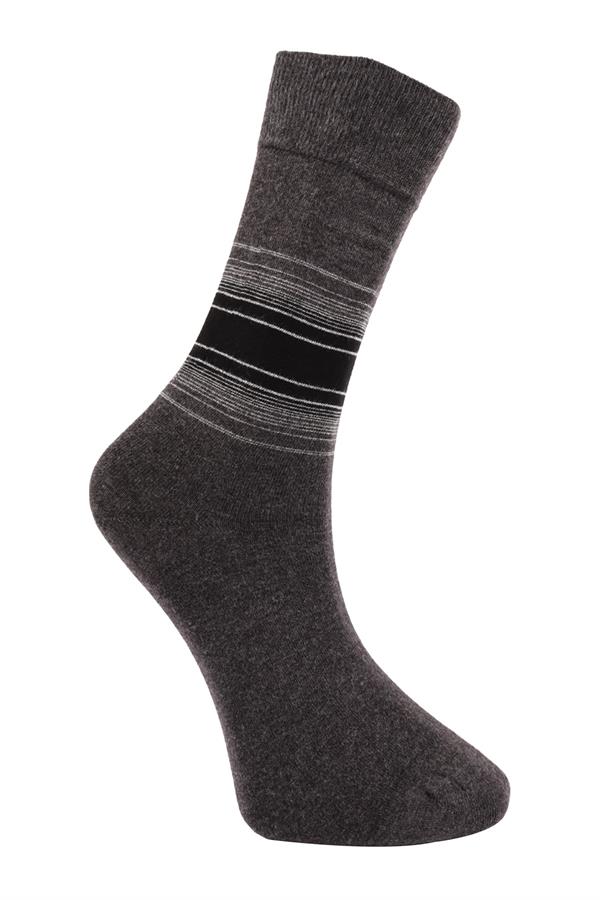 Erkek Modal Likralı Soket Çorap 5222 Antrasit  JBR5222.000001