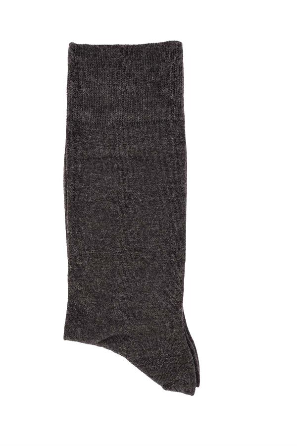 Erkek Antrasit Modal Uzun Çorap 5100