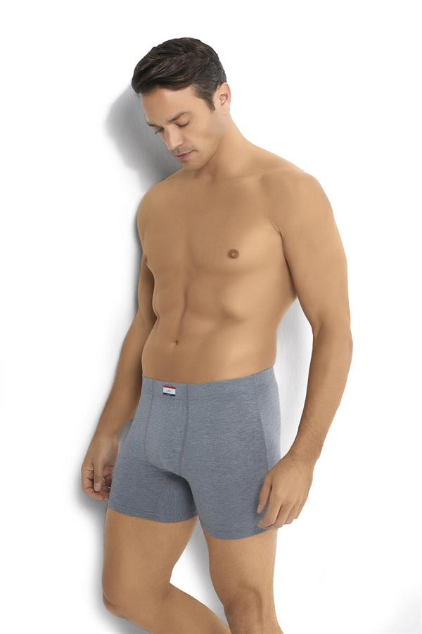 Erkek Pamuklu Boxer 274 Antrasit  JBR274.0000001